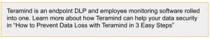 Prevent Data Loss With Teramind
