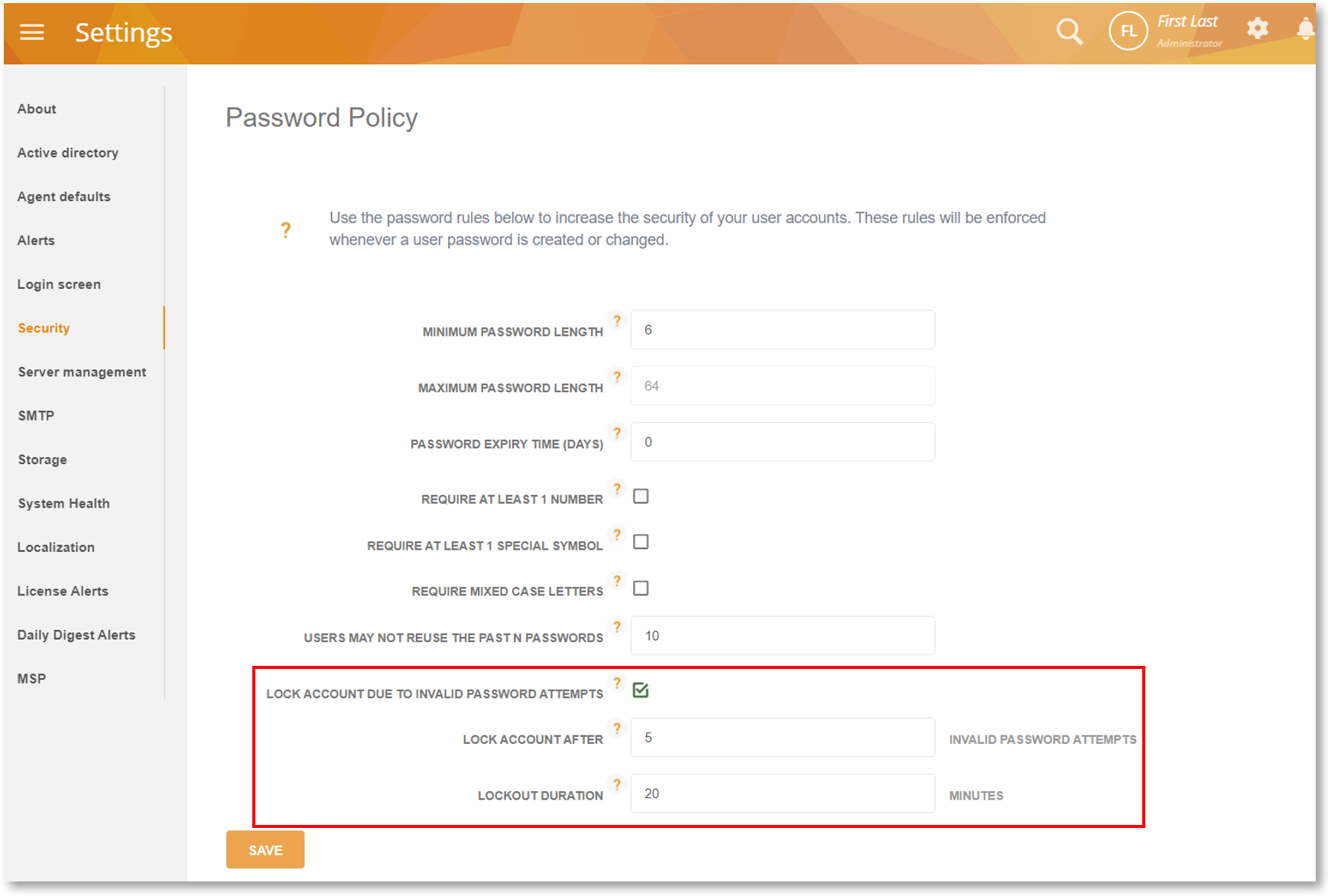 Improve Account Security with the Account Lockout Options