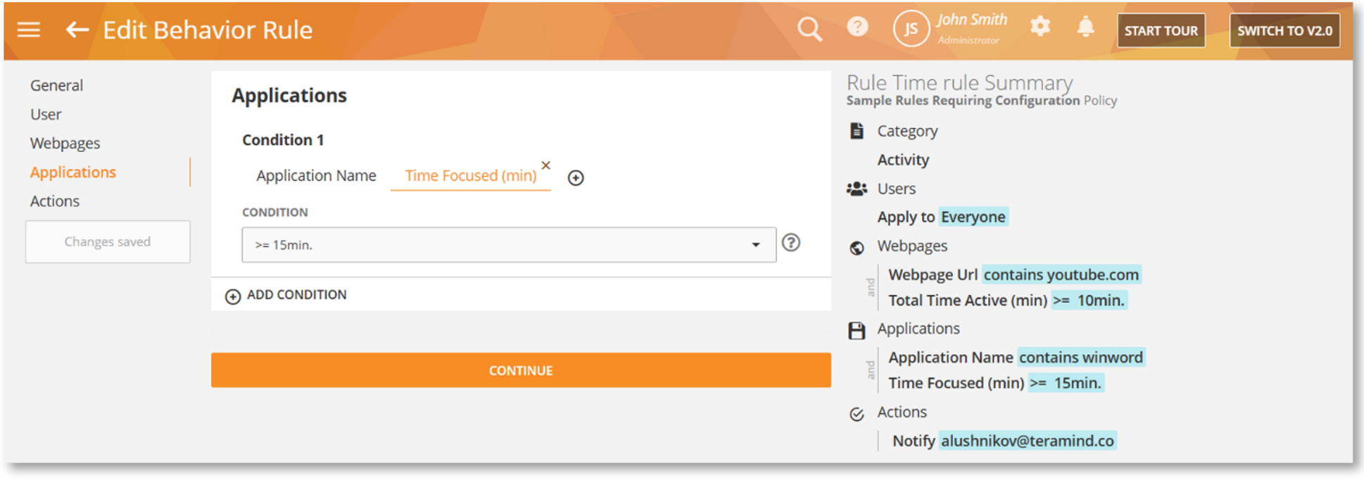 Smarter Time-Based Detection for Application and Web Rules