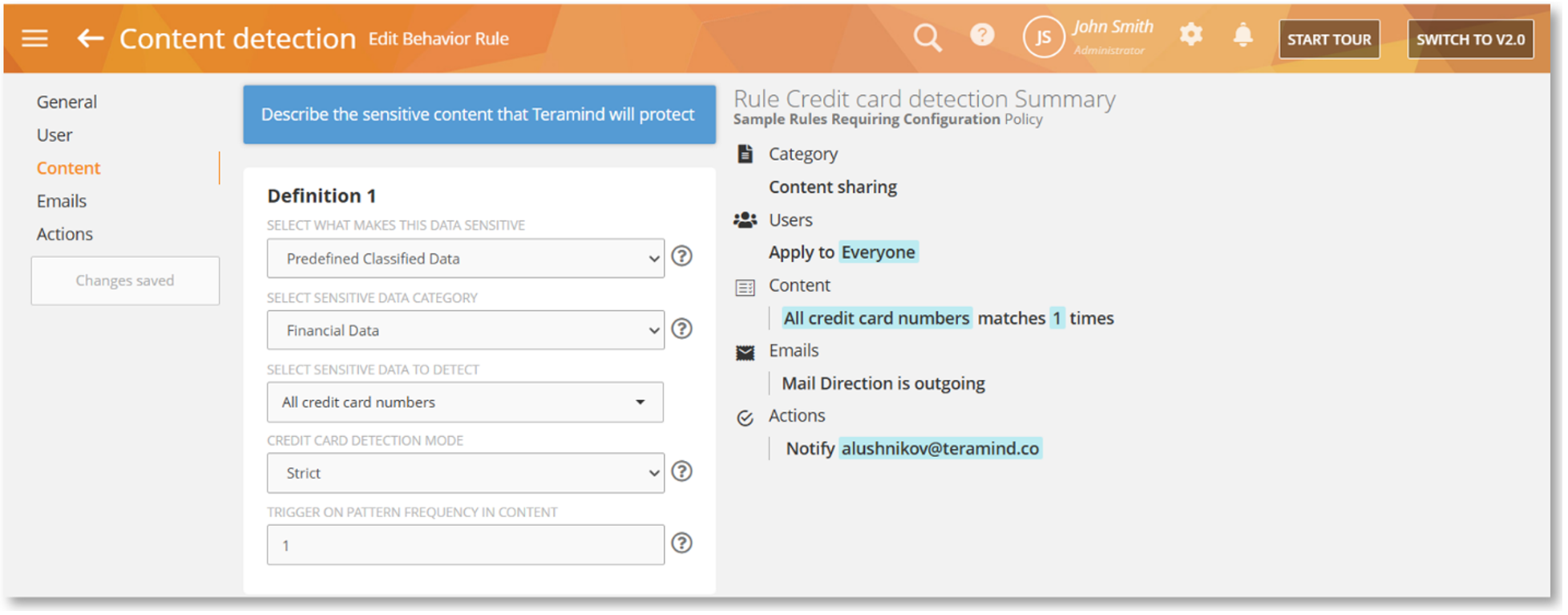 Enhanced Credit Card Detection in Emails