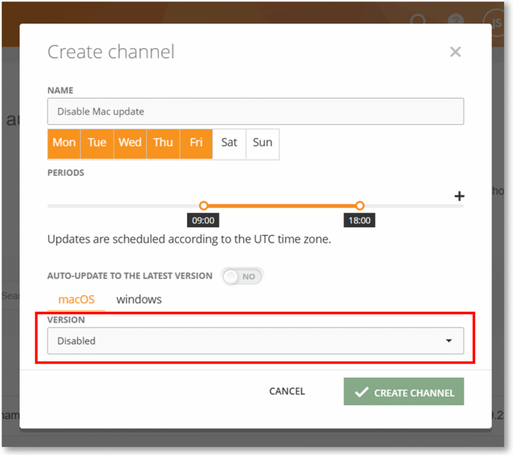 Simplify Administration with Granular Auto-Update Channel Management (Cloud)