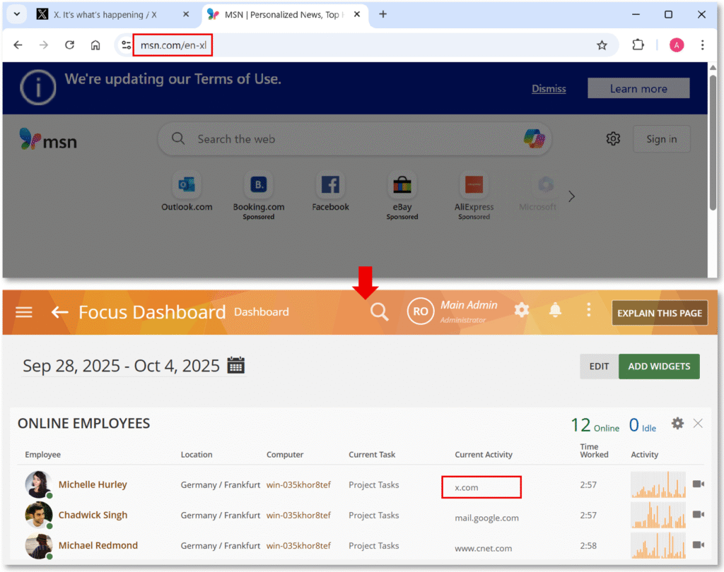 Webpages Tracking When Switching URLs