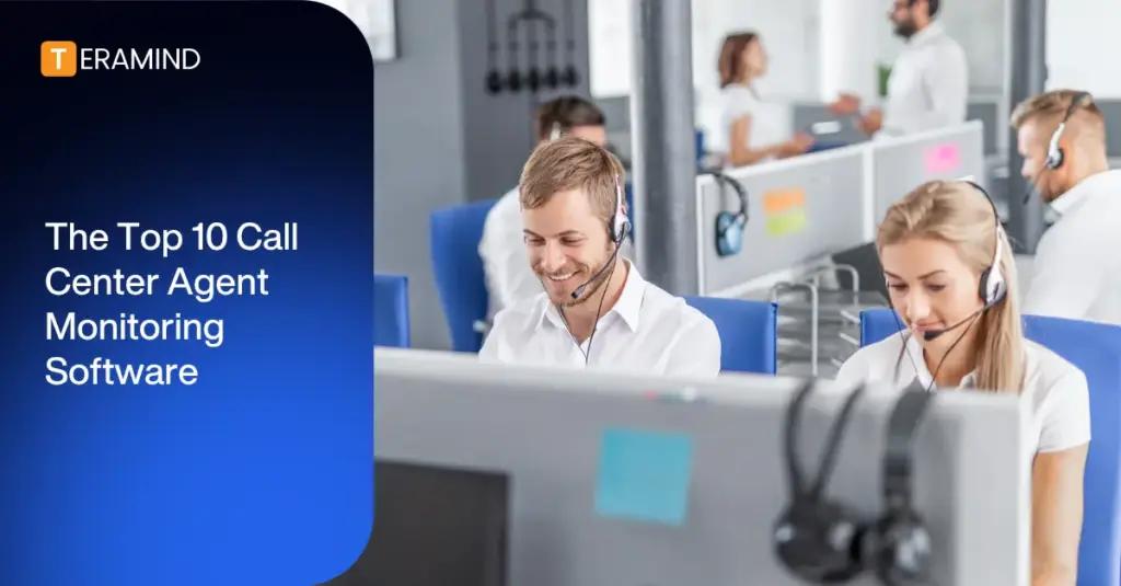 Call center agent monitoring software