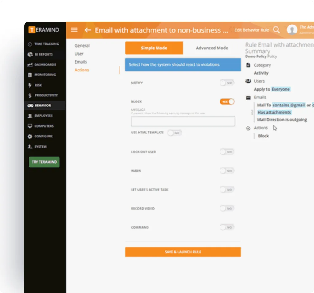 User Activity Alerts 1