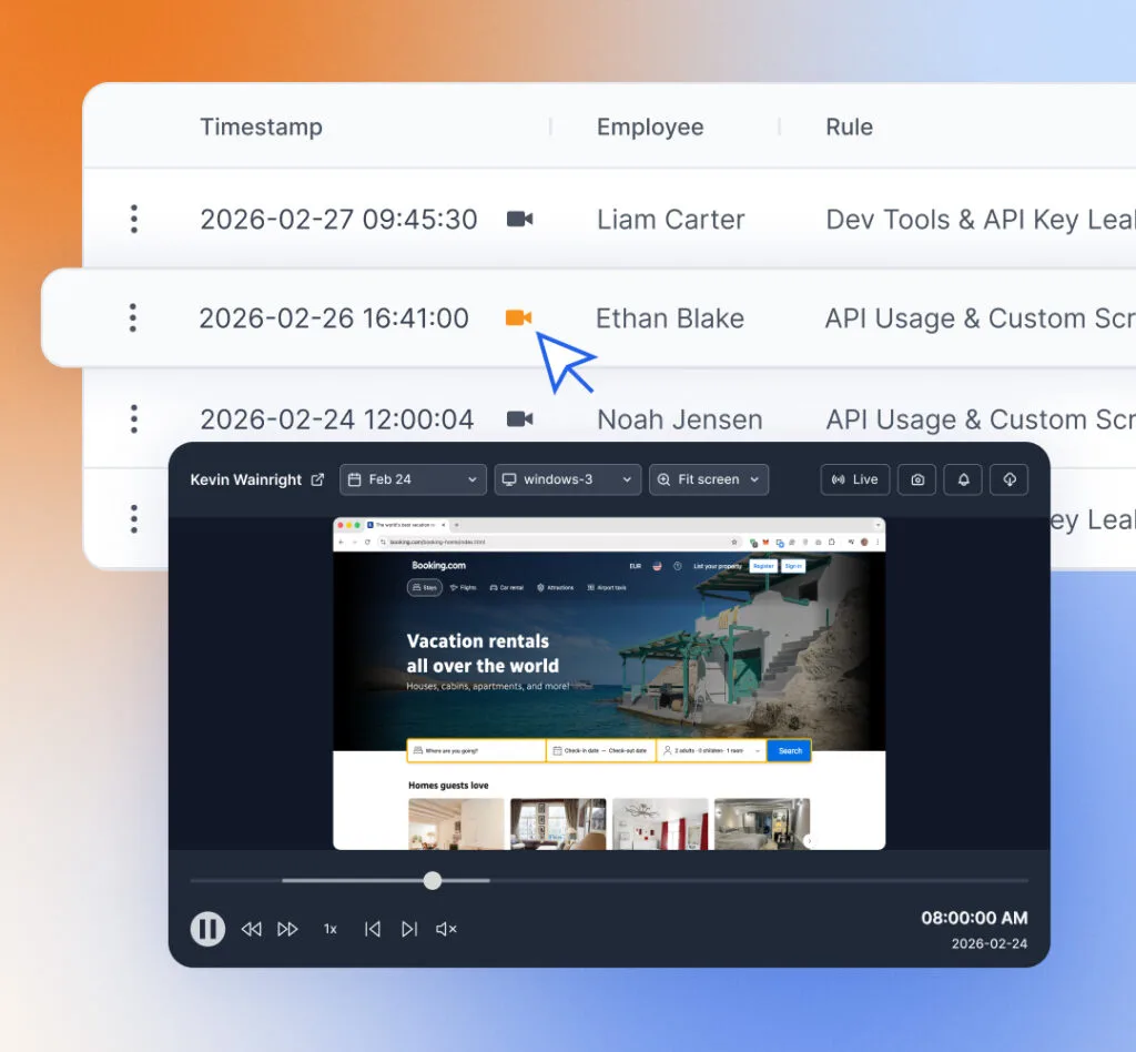 Employee Screen Monitoring Software | Teramind