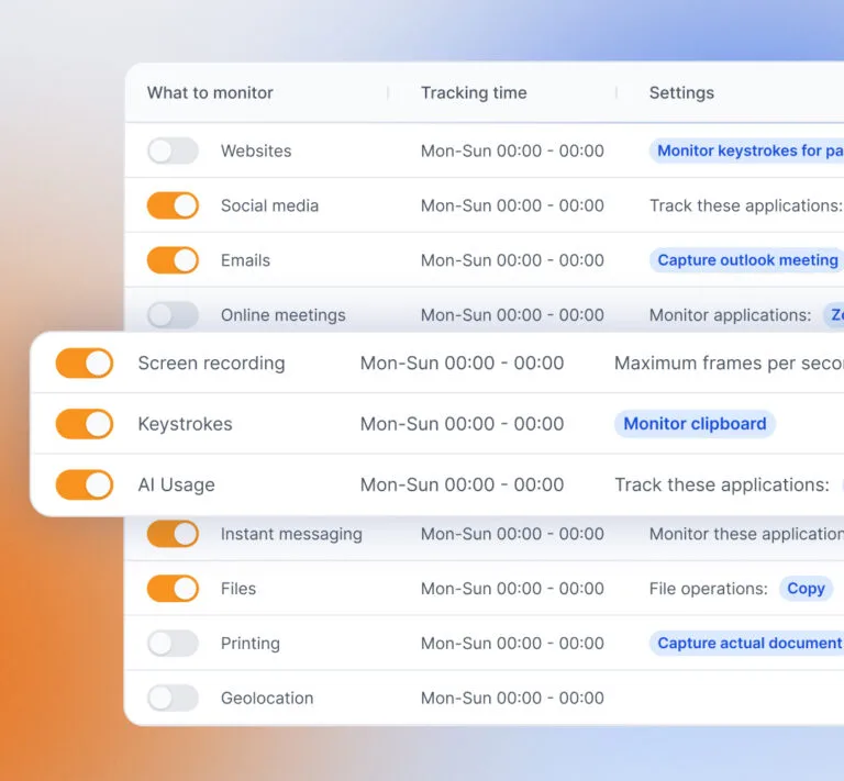 Employee Screen Monitoring Software 4