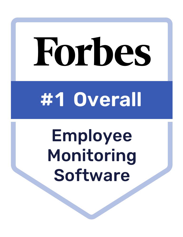 Forbes Best Overall #1 Employee Monitoring Software