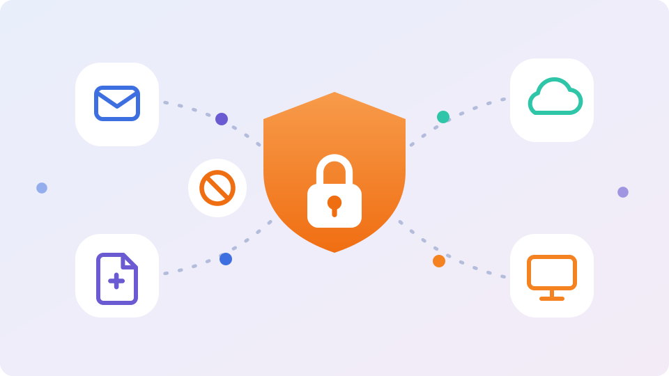Data protection policy blocking a file upload that contains account numbers