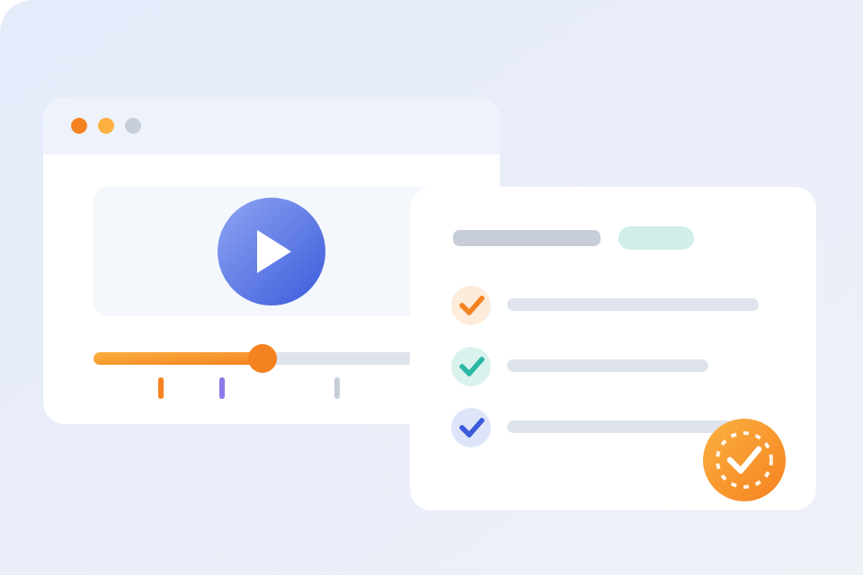 Session playback timeline with a forensic audit trail for a compliance investigation